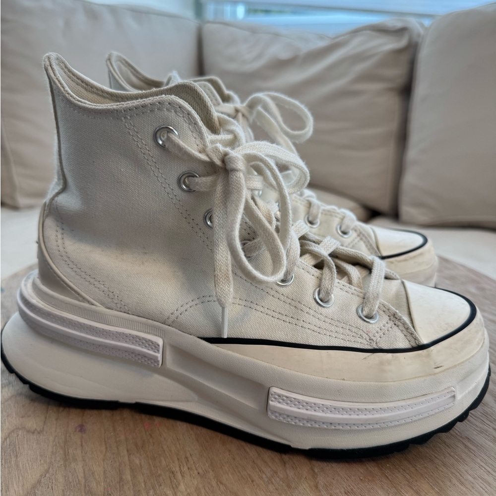 Converse Run Star Legacy CX Egret/Black/White Shoes 5 M/6.5 W - Picture 6 of 11